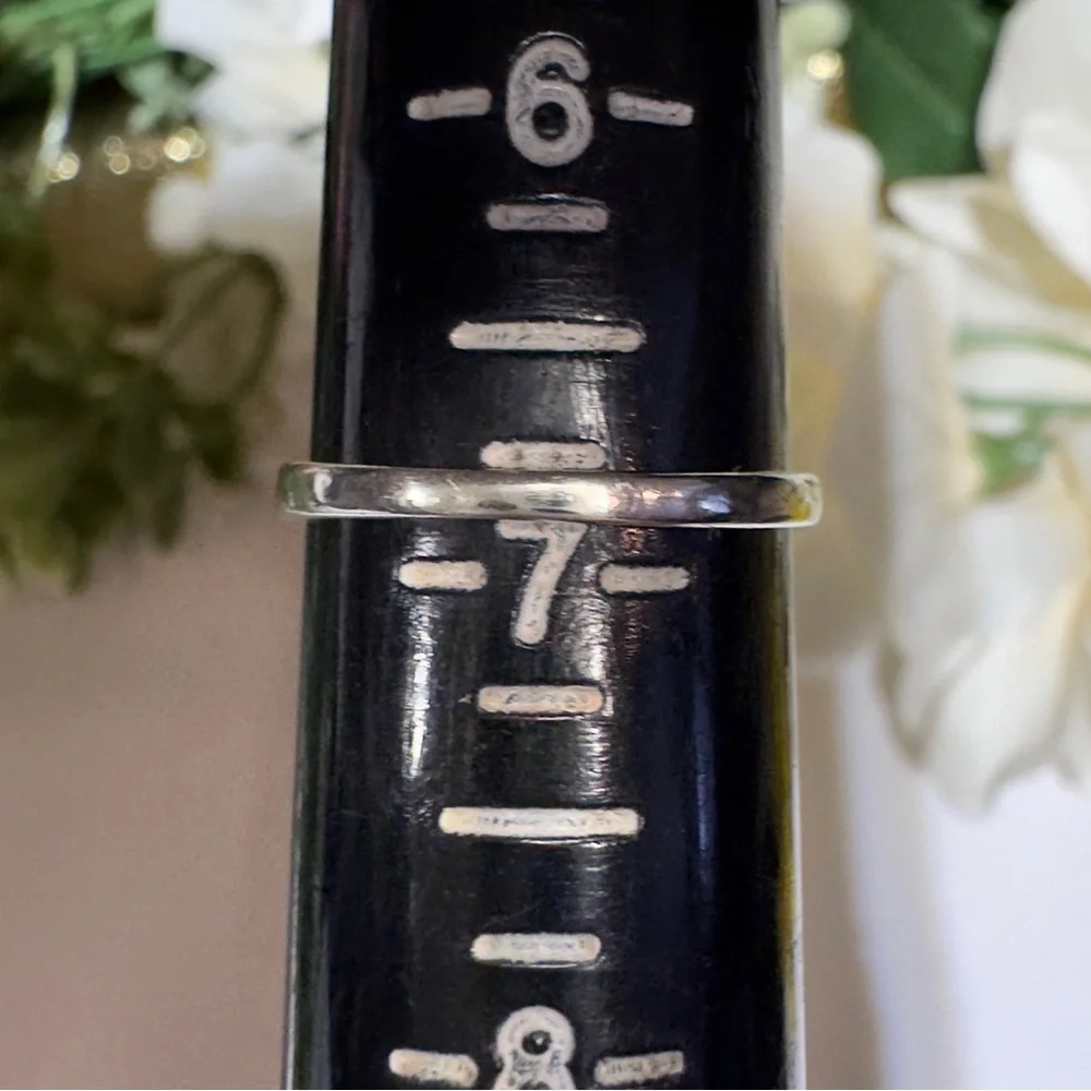 Vintage Handmade Custom Made Ring with Genuine Ruby, Sapphire, & Emerald! 925 - Picture 15 of 15